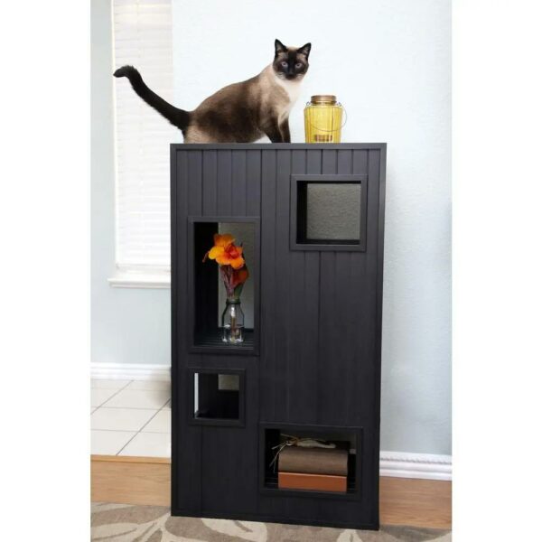 ECOFLEX Kitty Kase Cat Play Tower Espresso - Image 2