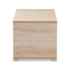 Baxton Studio Jasper Modern and Contemporary Oak Finished 2-Door Wood Cat Litter Box Cover House - Image 5
