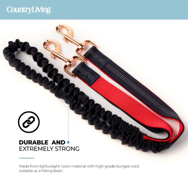 Floral Navy Hands Free Dog Leash