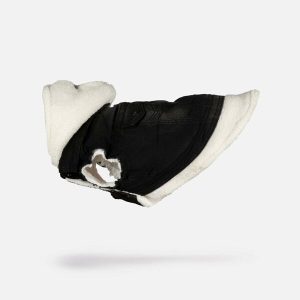 Justin - Denim Dog Jacket (Black) - Image 4