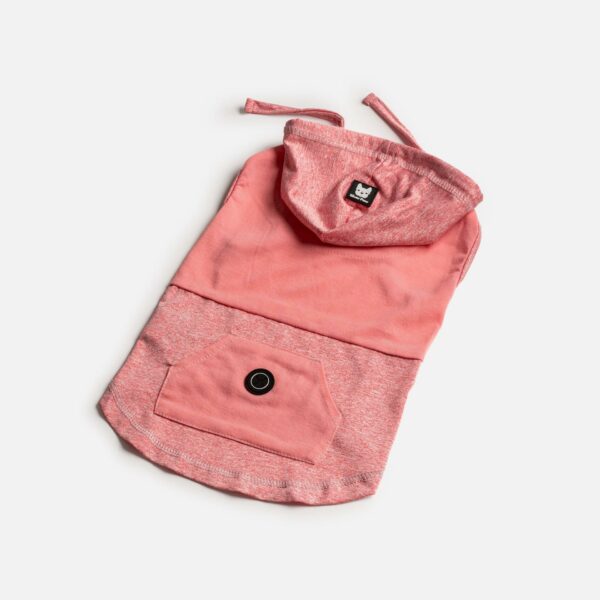 Urban Fit Dog Hoodie - Pink - Image 3