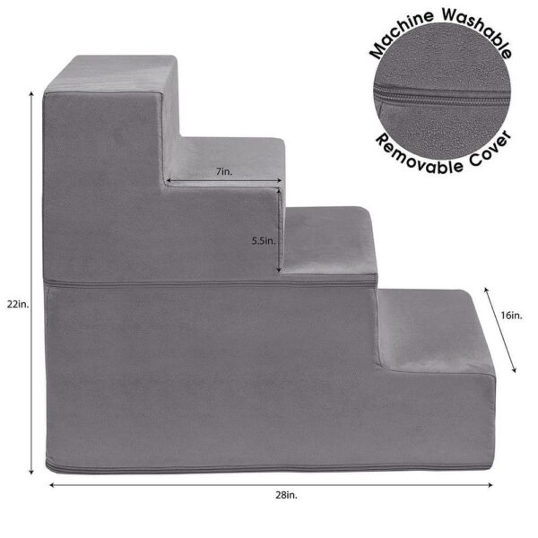 Pet Stairs - Grey - Image 4