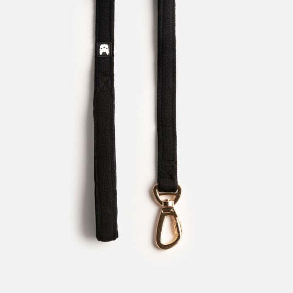 Aquafleece Dog Leash - Black - Image 2